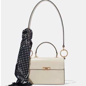 AUTHENTIC MARC JACOBS LEATHER DOWNTOWN BAG W/Scarf *LIKE NEW* WITH TAGS!